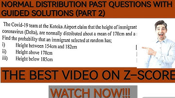 THE BEST VIDEO ON Z-SCORES (PART 2)