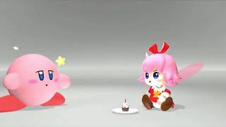 Ribbon Blowing Inflation Kirby Animation