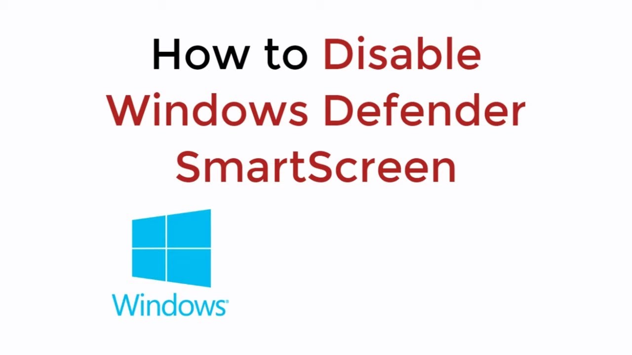 smartscreen windows defender