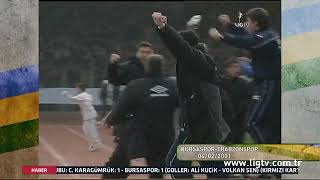 2000-2001 Sezonu 19Haftabursaspor 4-2 Trabzonspor