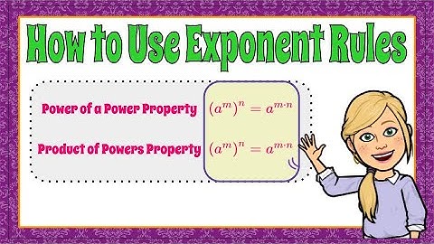 How to Use Exponent Rules to Simplify an Expression | Algebra | HS.N-RN.A.2 🖤💙