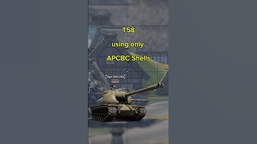 T58 using only APCBC Shells🇺🇸 #warthunder #warthundermobile #wtm #warthundergameplay
