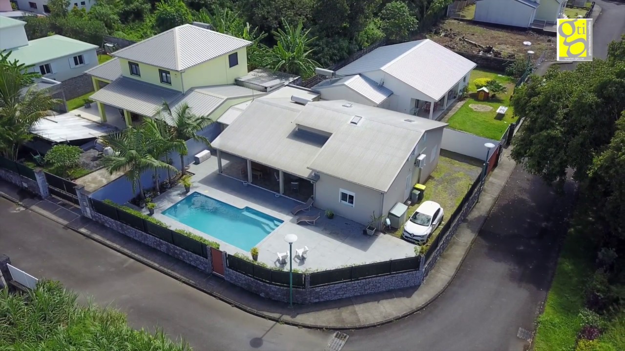 GTI Vente Villa F6 Bras Panon