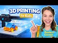 STEM Learning for Kids - 3D Printing for Kids 🖨️ | Learn How 3D Printers Work | Fun Videos for Kids