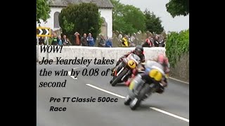 Pre TT Classic 500cc race Race 2024 Isle of Man