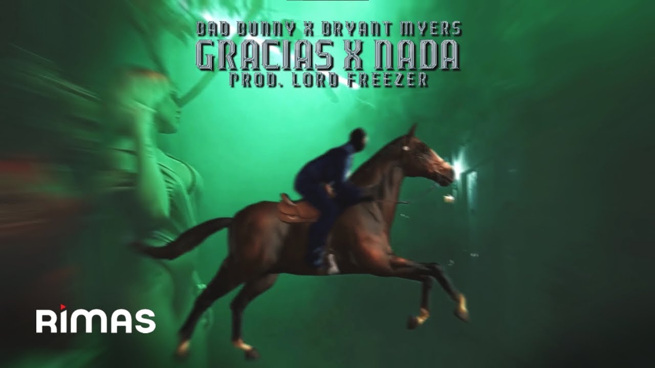 BAD BUNNY ft. BRYANT MYERS GRACIAS X NADA (Visualizer) nadie sabe