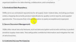 VDRs for Manufacturing Supply Chain Traceability, Ensuring traceability & transparency in manufact