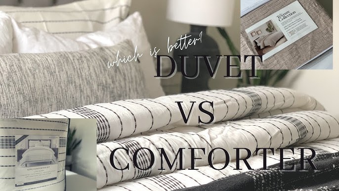 Duvet covers vs Comforters: What's the difference?