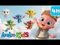 🐲 Five Little Dragons  - 4 Hours of Fun Preschool Songs &amp; Nursery Rhymes for Toddlers