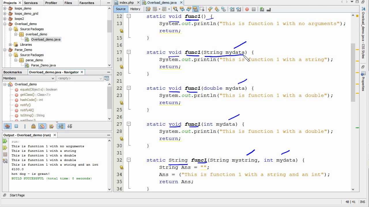 Java - Overloading A Function - YouTube