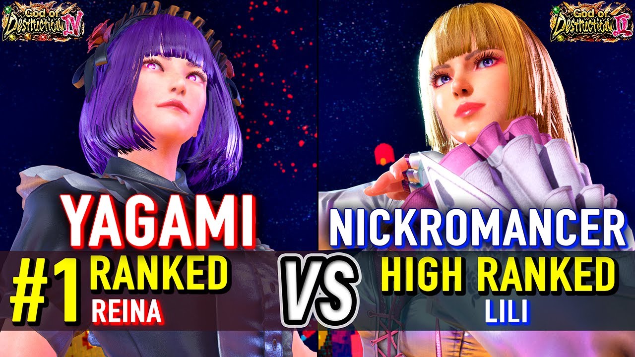T8 🔥 YAGAMI (#1 Ranked Reina) vs NICKROMANCER (Lili) 🔥 Tekken 8 High Level Gameplay
