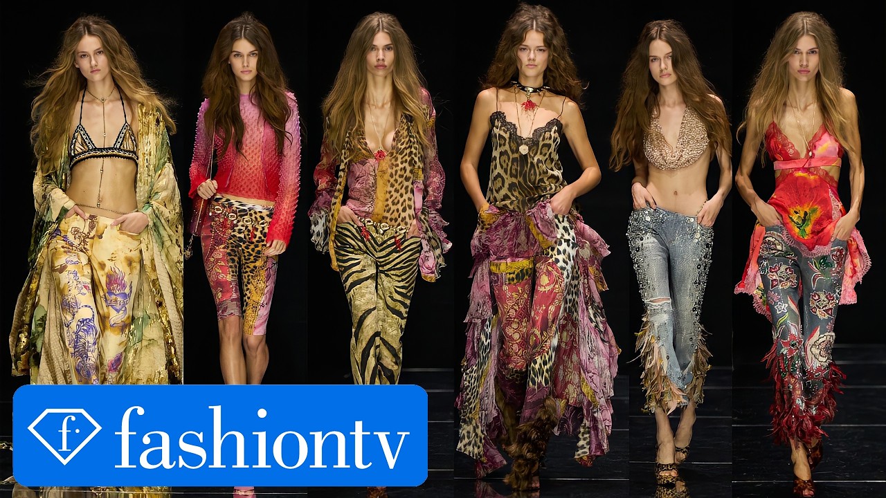 ROBERTO CAVALLI: The Muses of Sunset Boulevard for S/S 27 | Milan Fashion Week