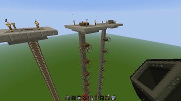 Minecraft Tutorial | Fastest Elevator / Minecart Elevator