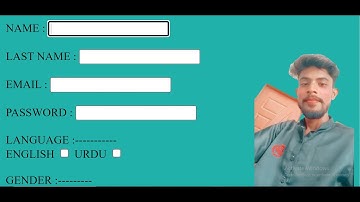 FORM tag and INPUT tag html-5 tutorial asad shaikh coding channel