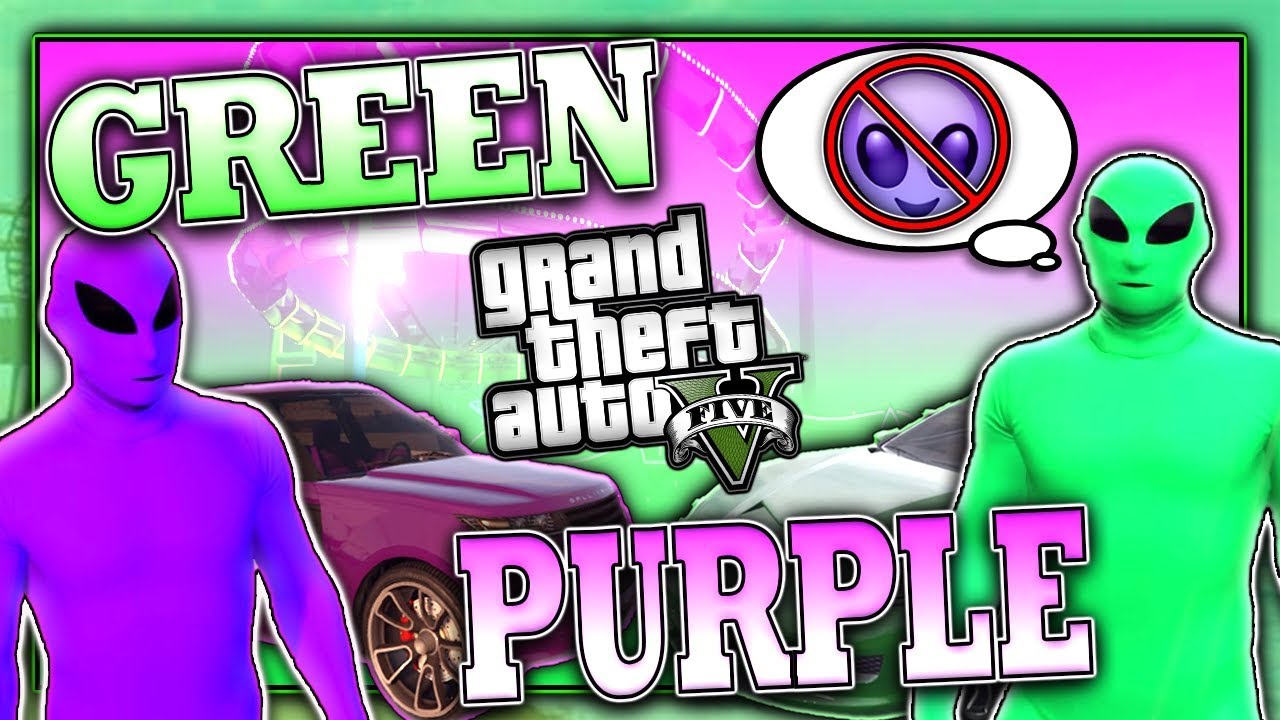 🟢🟣GTA 5 LIVE EVENT Alien Gang War Green Vs Purple🟣🟢 COME JOIN