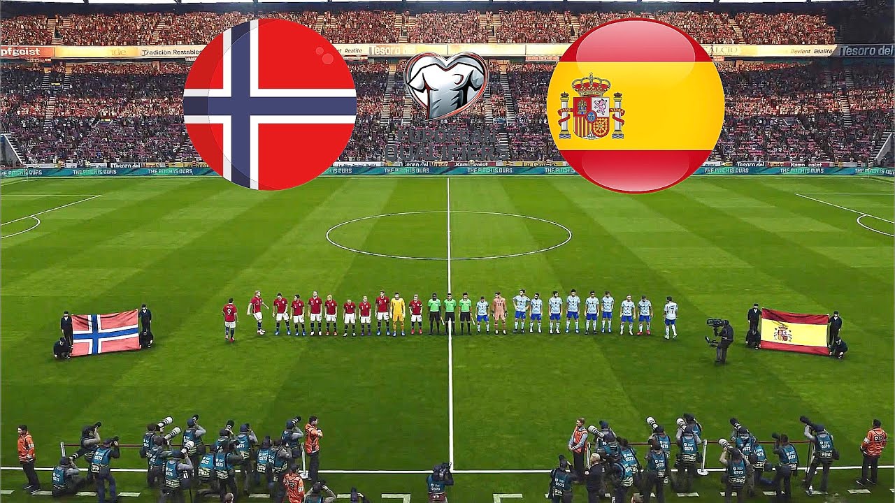 NORWAY vs SPAIN / UEFA EURO 2024 QUALIFYING YouTube