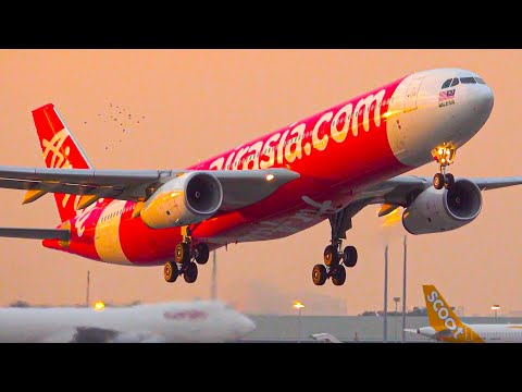 ✈️60mins WIDEBODY AIRCRAFT TAKEOFFS & LANDINGS 🇲🇾 KUALA LUMPUR International Airport KUL.