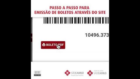 Emissão de boletos através do site