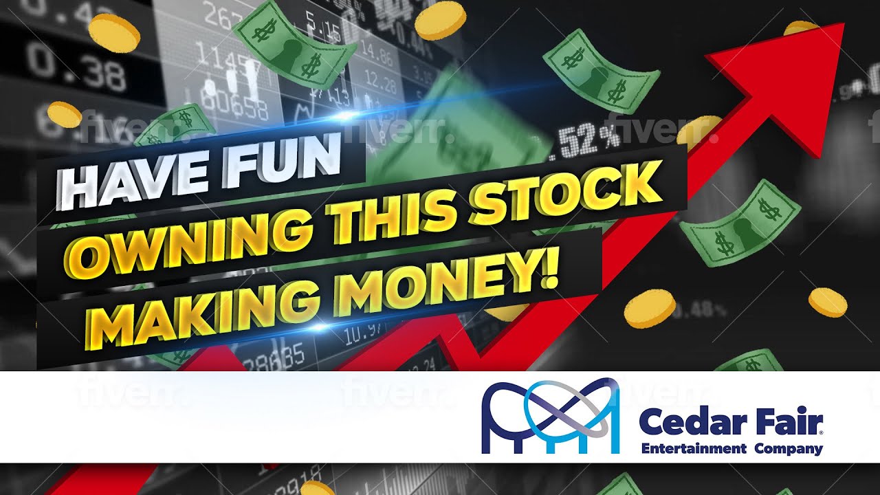 Cedar Fair's stock is solid like its rides! $FUN