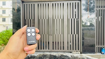 Cổng tự động âm sàn 4 cánh | Động cơ Ruster 24V xịn xò