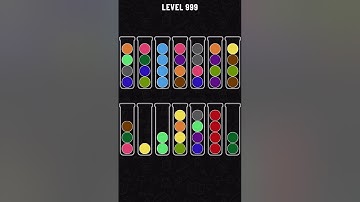 Ball Sort Puzzle Level 999