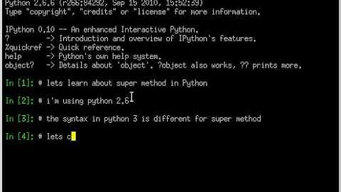 Understanding Super Method - Python OOP - Inheritance