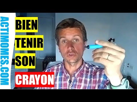 Vidéo: Comment Apprendre à Un Enfant à Tenir Correctement Un Crayon