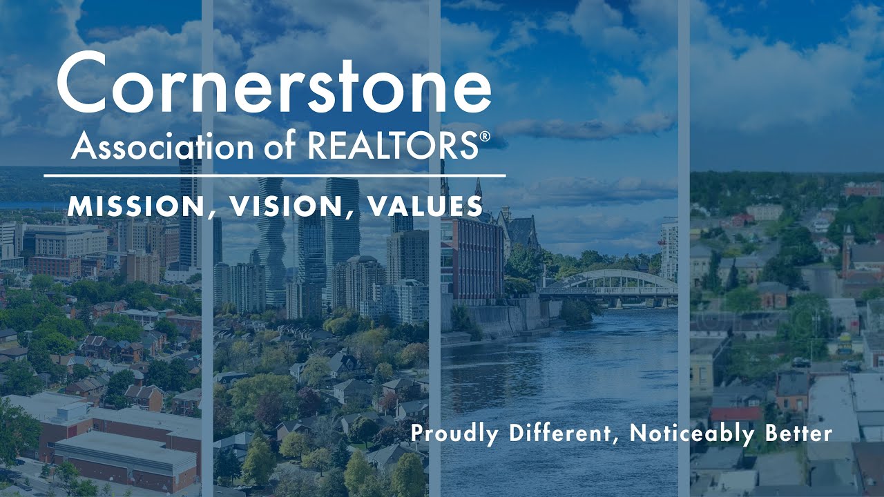 Cornerstone Association of REALTORS® MISSION, VISION, VALUES 2025 - YouTube