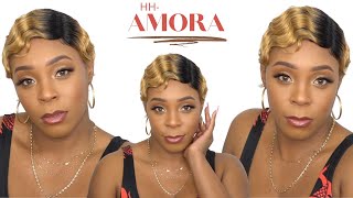 Full Outre 100% Human Hair Premium Duby Wig - HH AMORA --/WIGTYPES.COM Guide