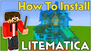 How To Download and Install Litematica | Minecraft 1.20 Tutorial