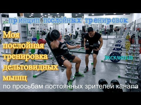 Моя специализация для дельт. Понятие "послойных" тренировок. Эксклюзив