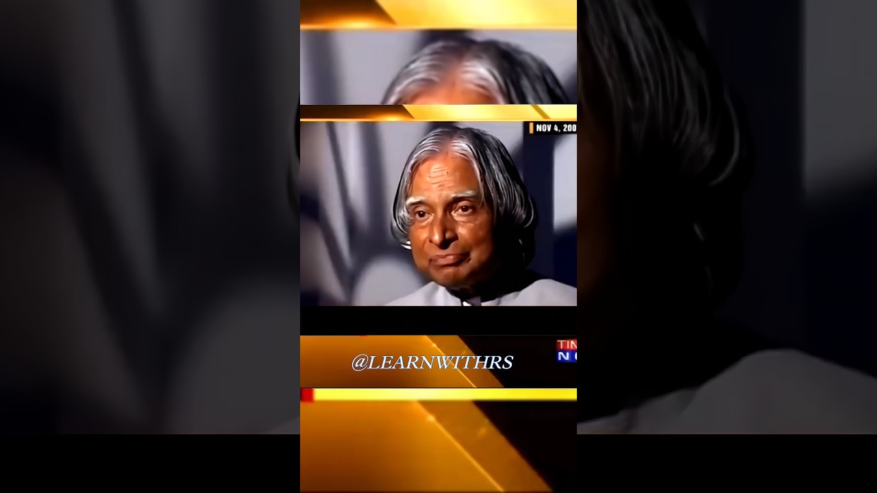 Dr. APJ Abdul Kalam On Developed India🫡💯