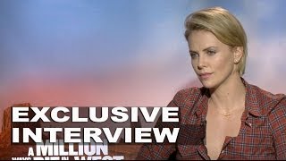 A Million Ways to Die in the West: Charlize Theron Exclusive Interview | ScreenSlam