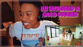 HE SMASHED!! GOLD DIGGER PRANK PART 19! (NateGotKeys) REACTION!!