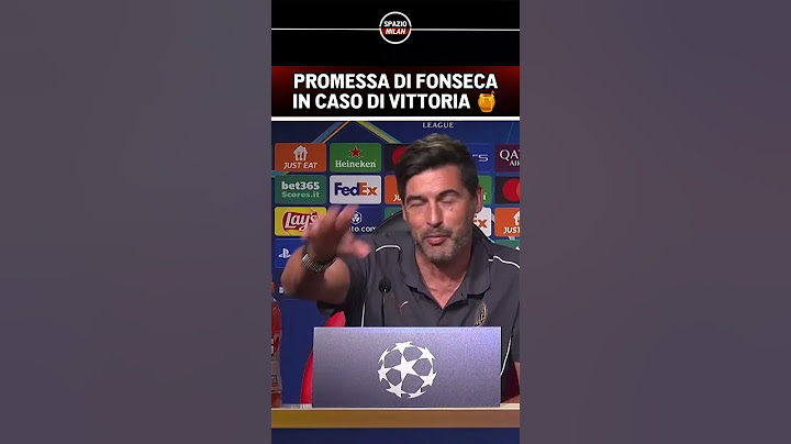LA PROMESSA DI FONSECA | Cosa farà in caso di doppia vittoria contro Liverpool e Inter