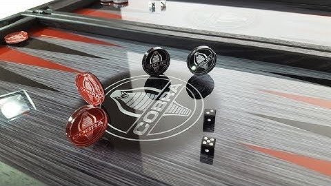 Luxury Backgammon set with Shelby Cobra design! Backgammon for sale!