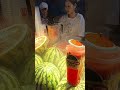 The whole process of squeezing watermelon juice #new #街头小吃 #fastfood #junkfood #snackfood #小吃