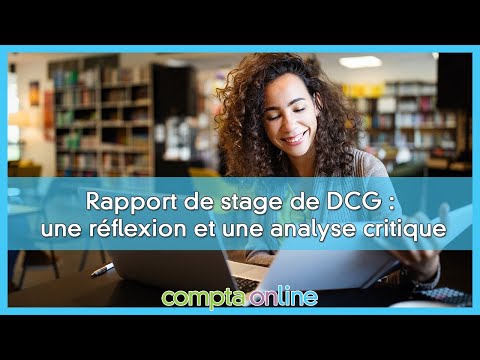 DCG UE13 : le rapport de stage