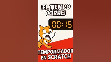 ⏱️ ¡Haz un CRONÓMETRO en Scratch en solo 60 segundos! ⌛#Scratch #ScratchTutorial