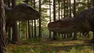 Tyranosaurus Rex Screen Time Life On Our Planet Part 3 T.rex Mating Dance Scene