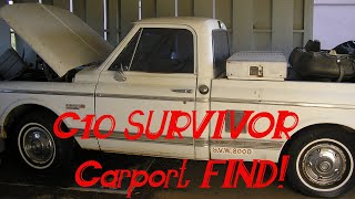 1972 Chevrolet C10 Arizona Carport Find