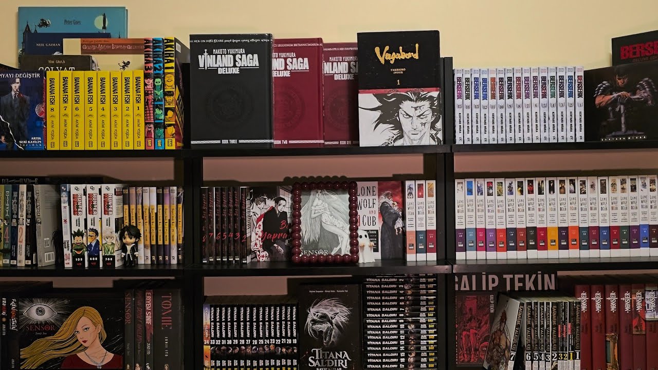 Kitaplık Turu Bölüm:2 Baba Şu Mangaları Göstersene Biii