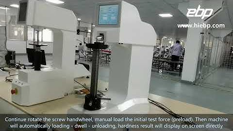 How to do Rockwell Hardness Test by Rockwell Hardness Testing Machine