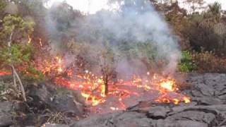 kilauea Lava Flow April 29, 2010