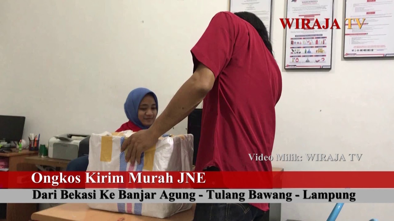 Ngirim Paket Barang Ke Tulang Bawang Lampung Via JNE Ongkir Murah - YouTube