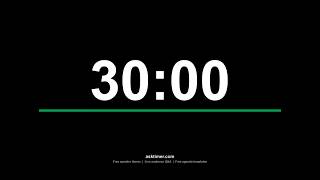 30 Minute Timer — Silent 4K Countdown | asktimer.com
