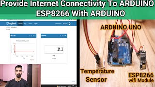 Iot How To Send Temperature Values To Thingspeak Using Arduino And ...