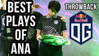 Throwback to the Best Moments - MVP OG.Ana Best Plays of TI8 - Dota 2