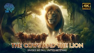 THE COWS AND THE LION |Moral story for kids in english