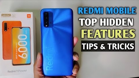 Redmi Mobile Top50+++ Hidden Features|| Redmi 9 Power Tips & Tricks | Redmi